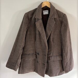 Plaid Blazer